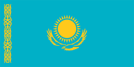 Kazakstan flag